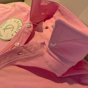 Criquet Players long sleeve classic polo shirt M